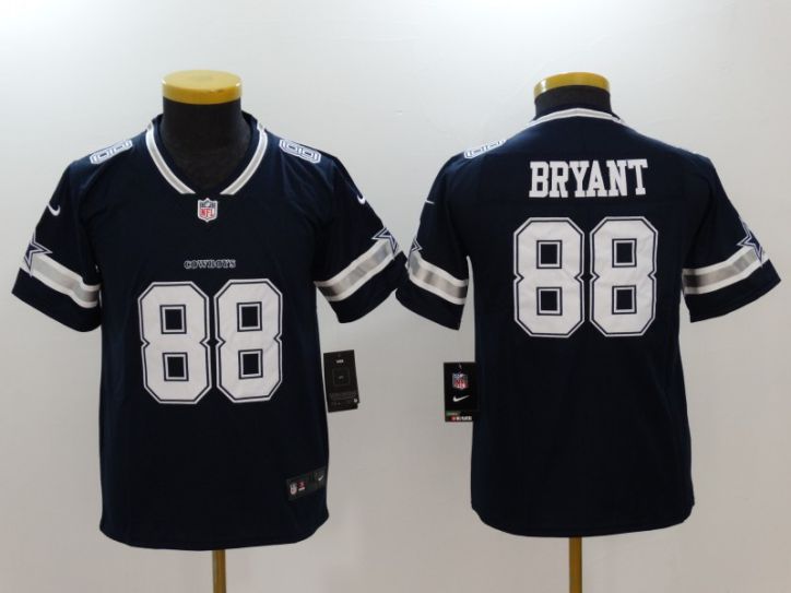 Youth Dallas cowboys 88 Bryant Blue Nike Vapor Untouchable Limited NFL Jerseys